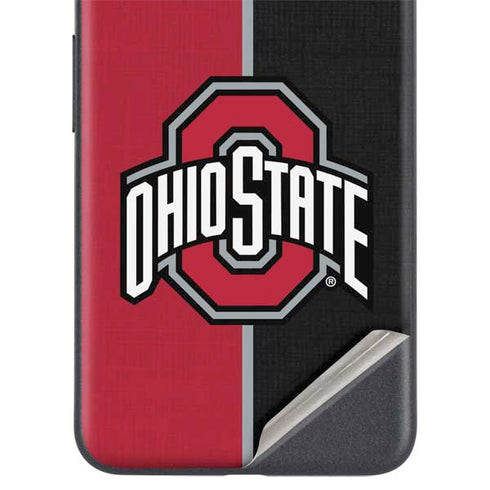 Ohio State University OSU Buckeyes Split Google Pixel 4a 5G Skin